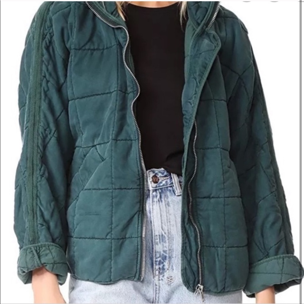 ***ISO**** Free People dolman quilted jacket - Picture 4 of 5